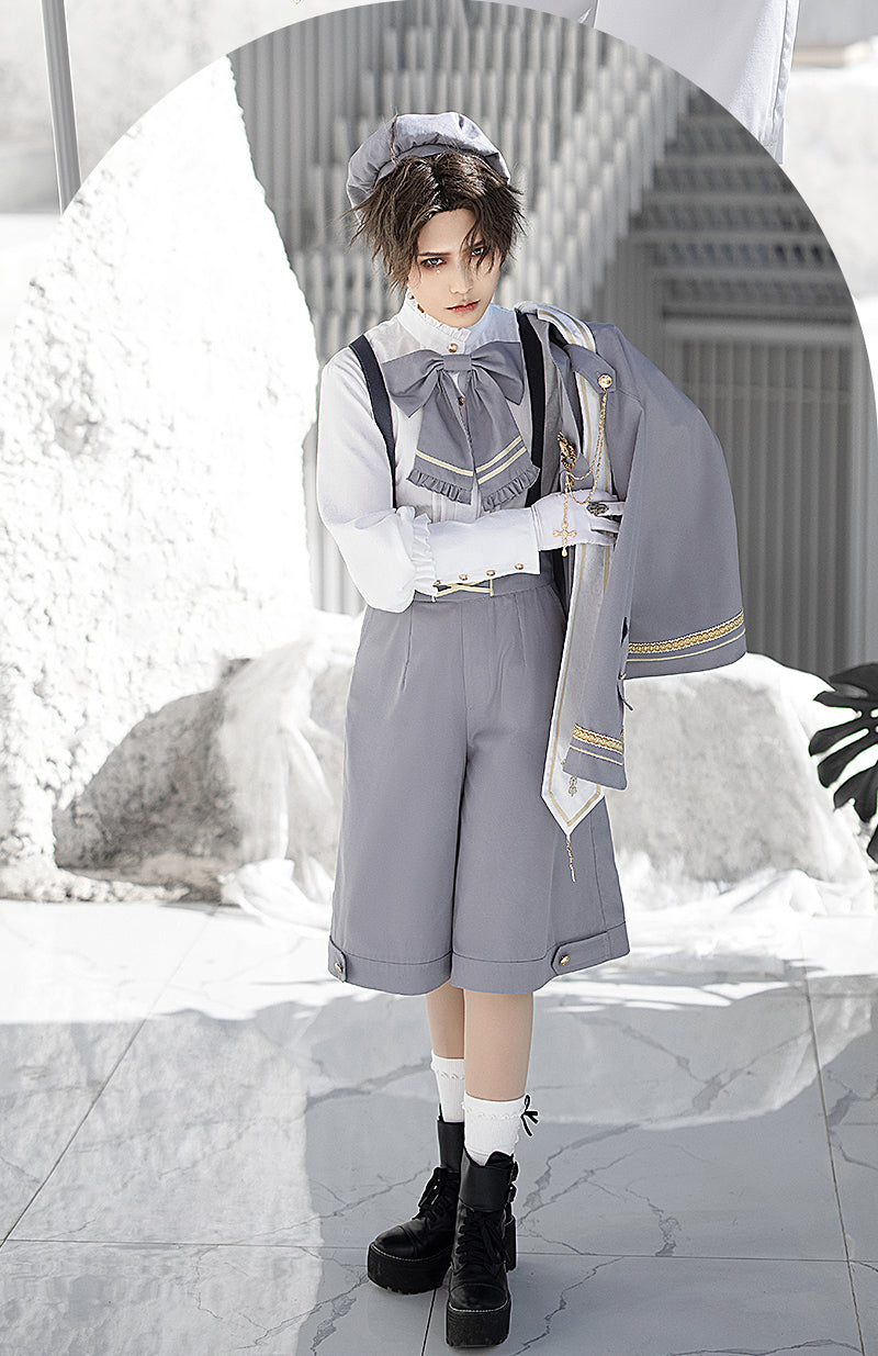 Forest Fluorescent Carps - Choir - Ouji Lolita Suits Multicolor