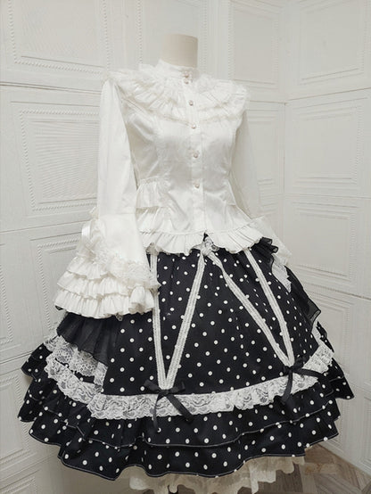 Sweet Angel - No.165 - Classic Lolita Blouse & SK