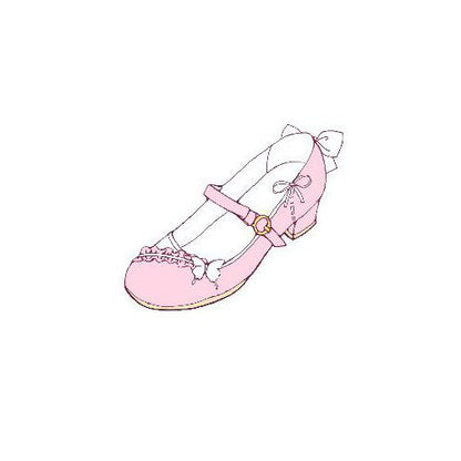 Sosic - Stand Still and Don't Fly - Daily Sweet Lolita Round Toe Handmade Shoes