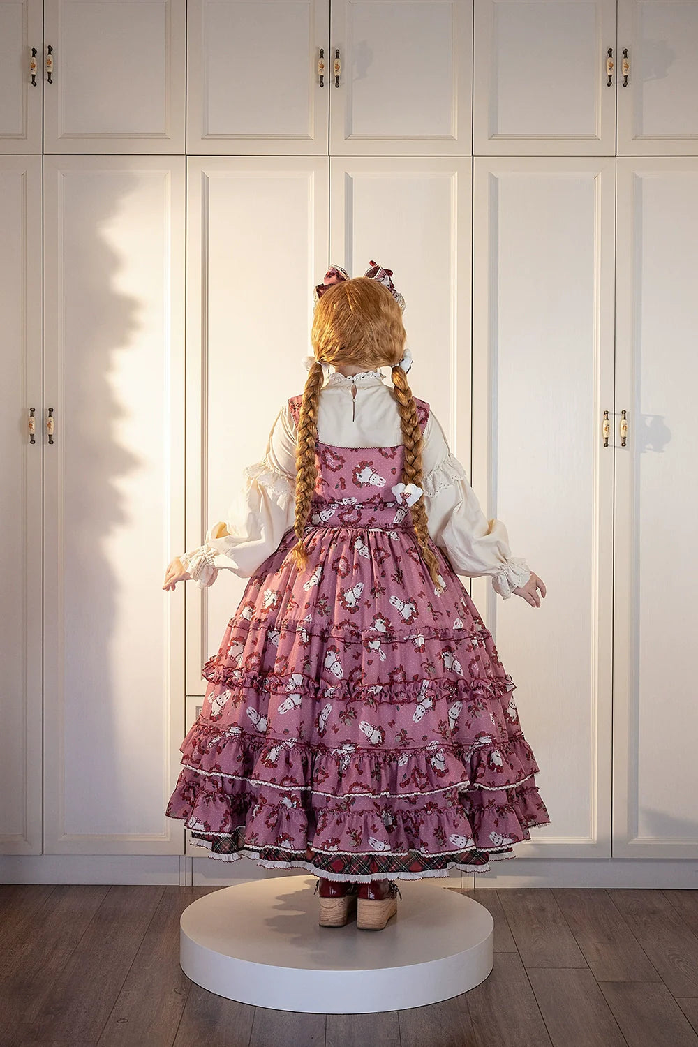 Miss Point - Forest Berry Bunny - Sweet Lolita JSK Elegant Bunny Print Dress
