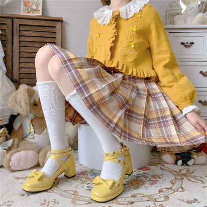 Dark Star Island - Sugar Frost - Sweet Lolita Cardigan Knit Embroidered Sweater