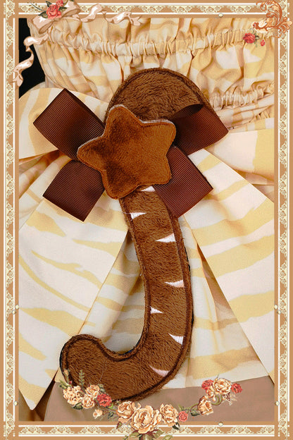 Infanta - Cloth Cat - Kawaii Lolita JSK Multi-Color Tiered Ruffles Dress