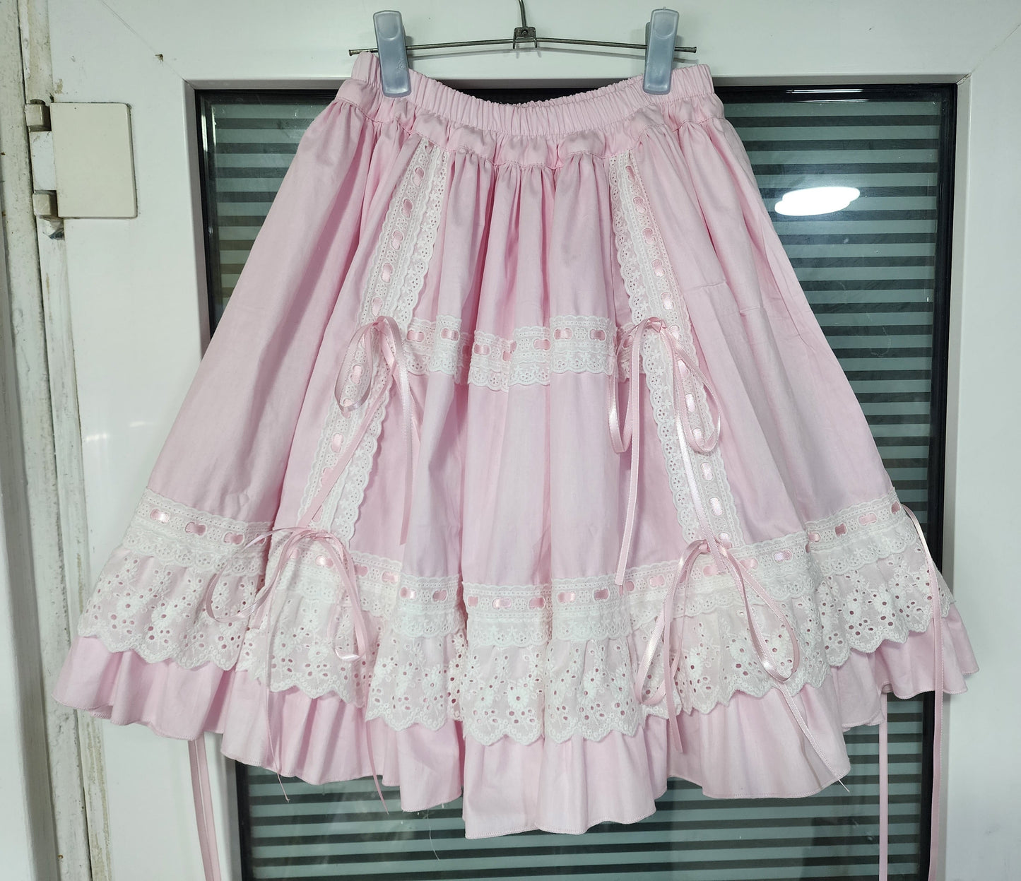 WangYan&Summer - Customizable Sweet Lolita SK Cotton Pink Underskirt