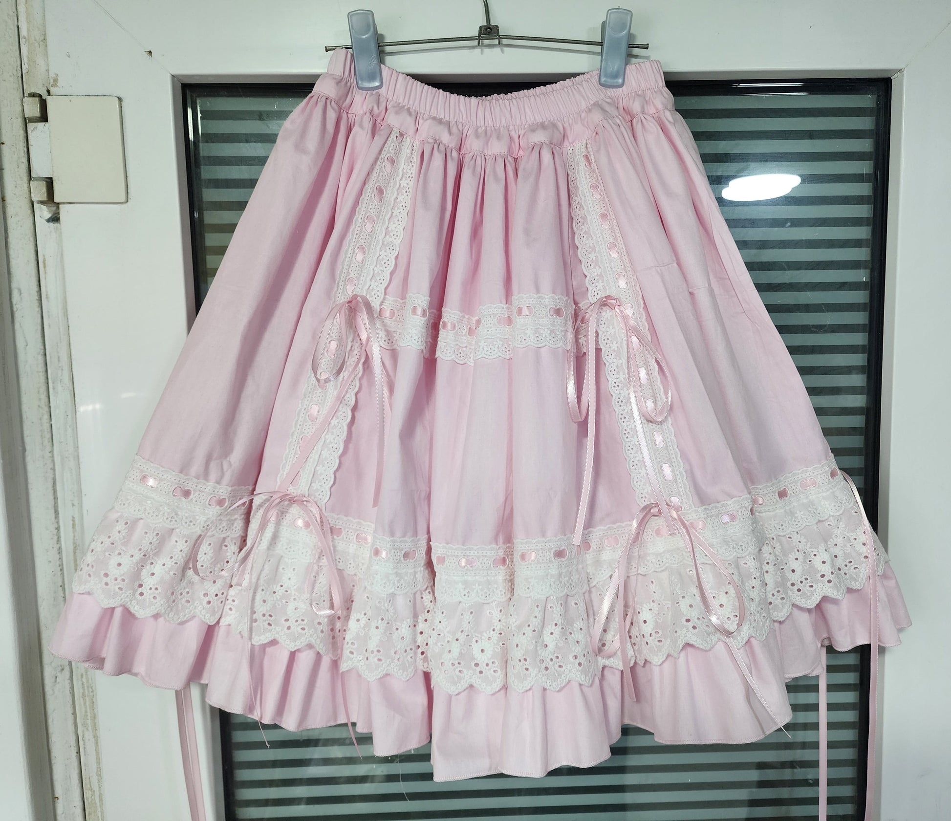 WangYan&Summer - Customizable Sweet Lolita SK Cotton Pink Underskirt