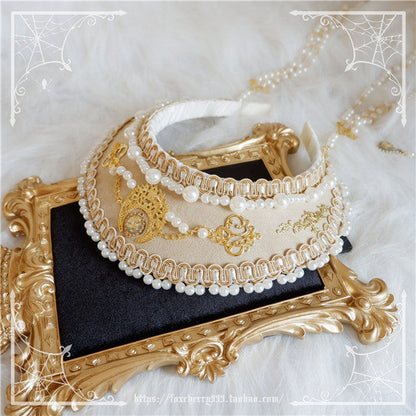 Fox Cherry--Lolita Palace Retro Head Ornament Hair Crown