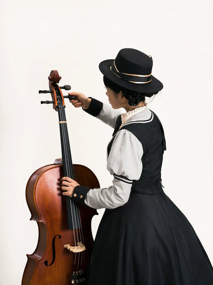 Miss Point - Elegant Lolita Coat - Golden Movement Customized Short Coat