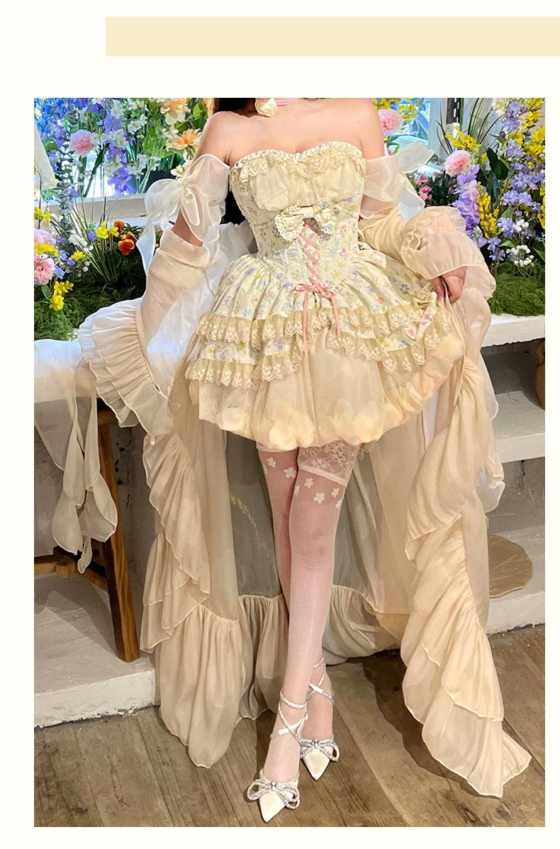 Diamond Honey - Sweet Lolita JSK Dress Sleeveless Dress for Spring Summer