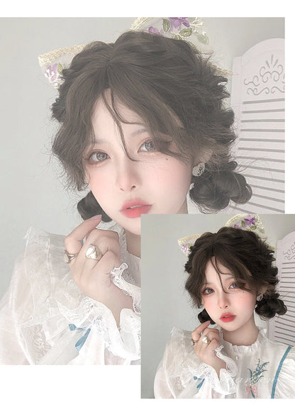 Alicegarden - Daily Lolita Long Curly Brown Wig