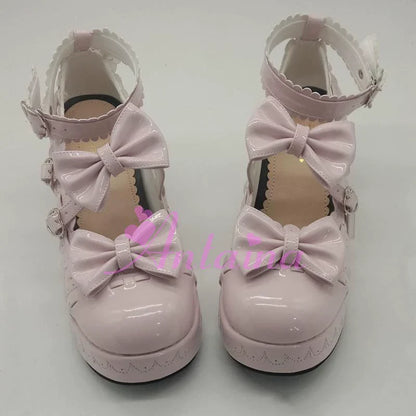 Antaina - Sweet Lolita Shoes Platform Shoes Multicolor