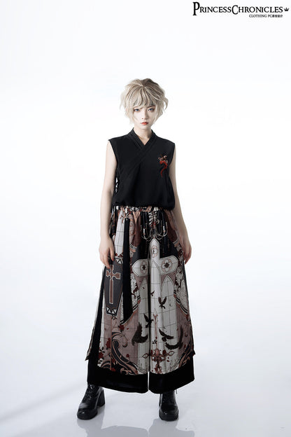 Princess Chronicles - Night Instructions - Ouji Lolita Sleeveless Top