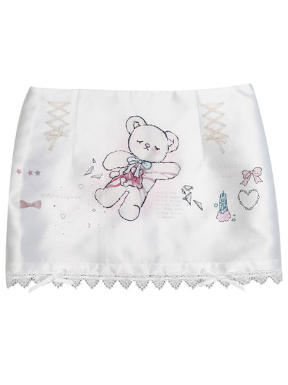 Cute print short skirt【s0000002174】