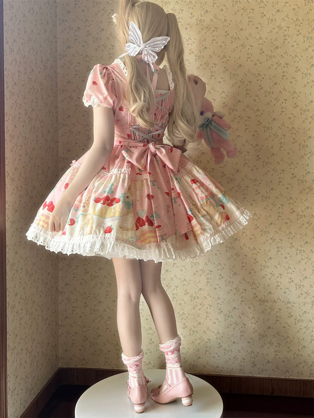 Dark Star Island - Honey Bunny Cake - Sweet Lolita JSK/OP/Strap SK/Shirt