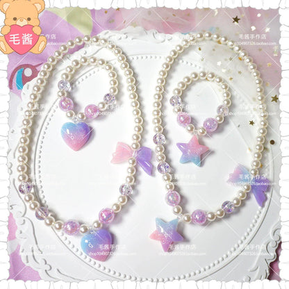 MaoJiang Handmade - Kawaii Lolita Necklace Gradient Choker