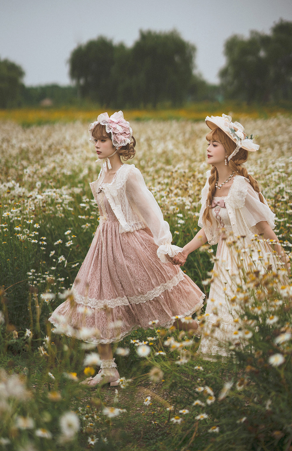 Miss Point - Woody Rose - Retro Classic Lolita JSK