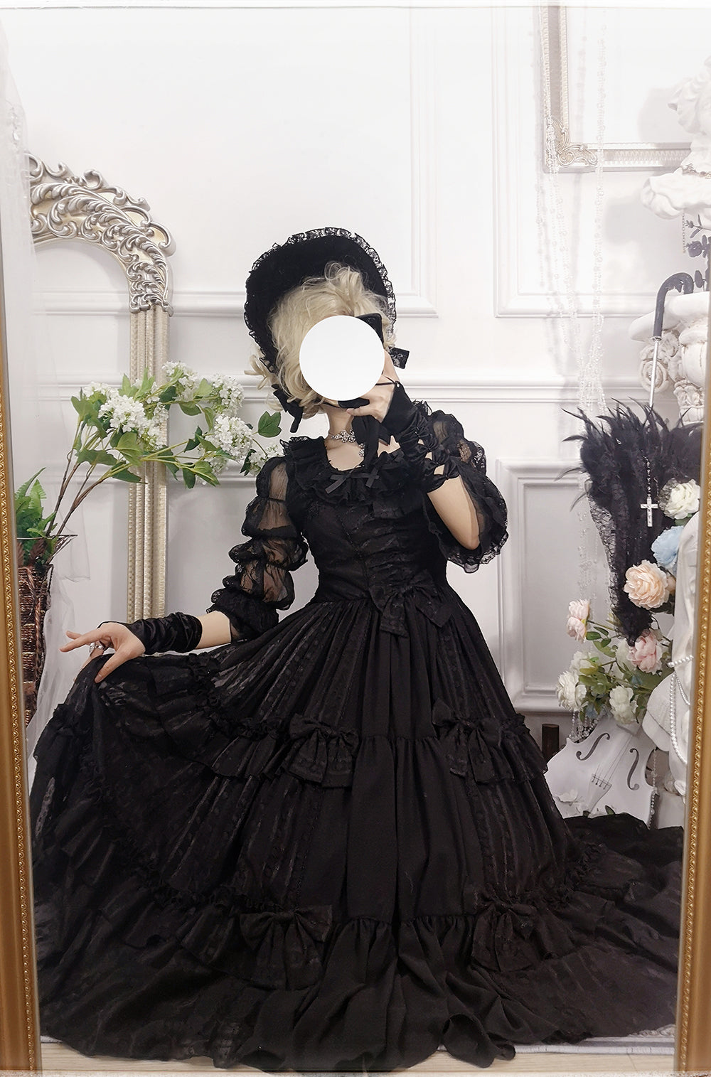 Miss Point - The Sally Gardens - Lotus Root Sleeve Lolita Blouse