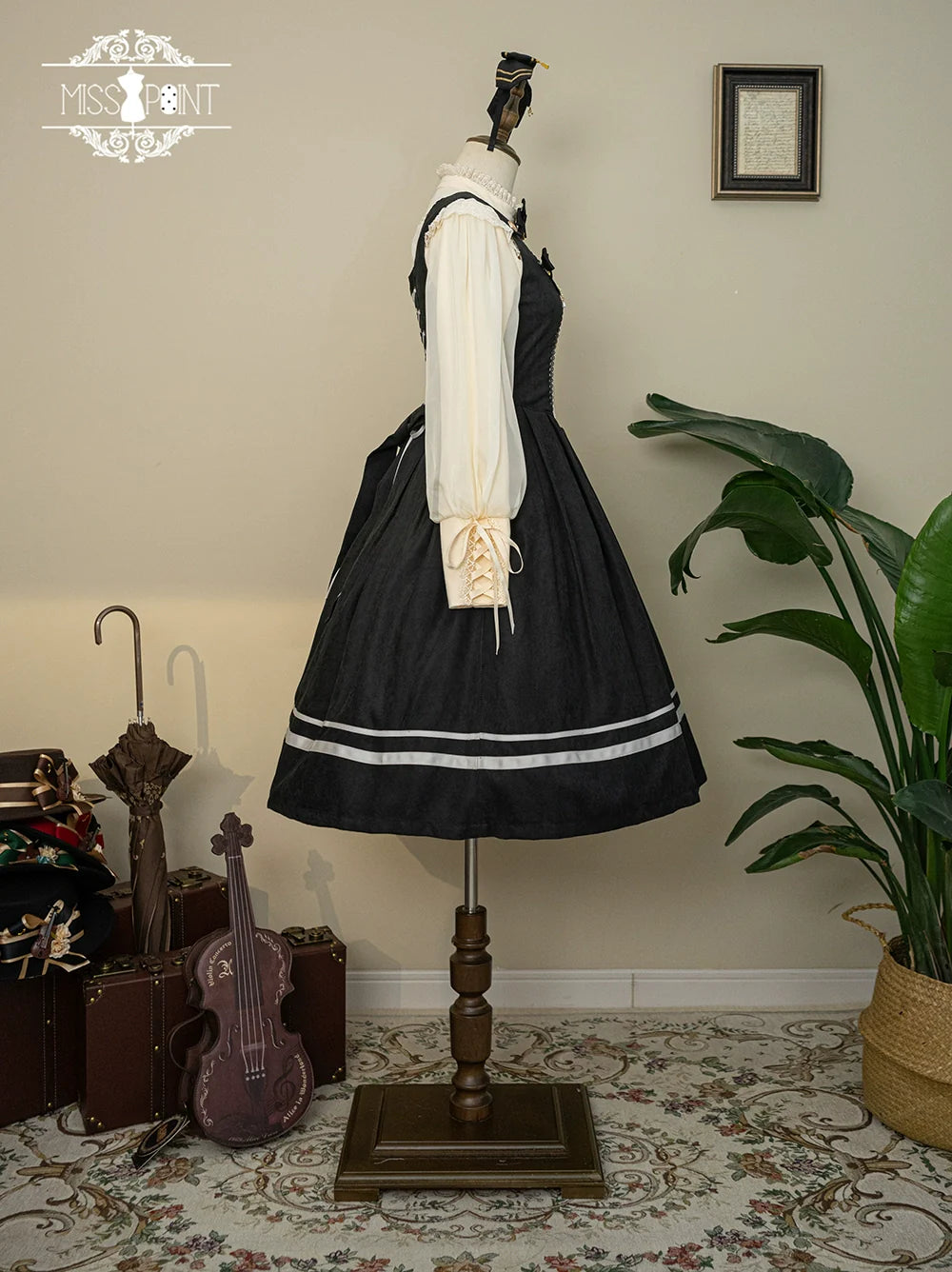 Miss Point - Customized Lolita Jumper Dress - Elegant College Lolita JSK