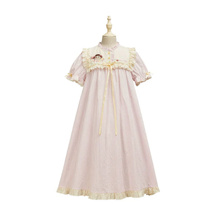 Summer Fairy - IP Collab Kawaii Lolita Dresses OP Home Wear Salopette Cardigan SK