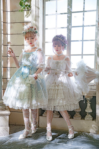 Sweet Wood - Secret Garden In Midsummer - Elegant Lolita Bridal JSK