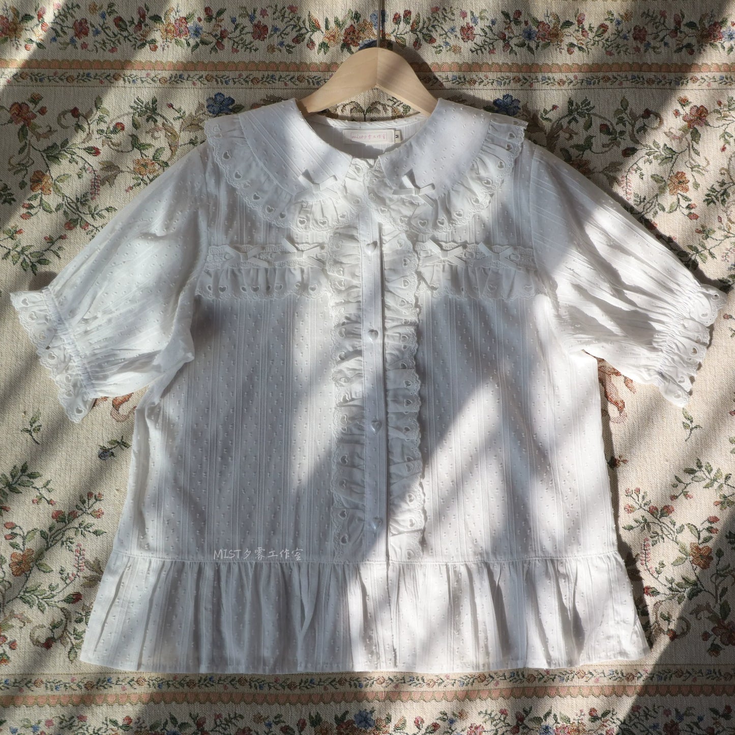 MIST - Cotton Sweet Lolita Blouse, Peter Pan Collar