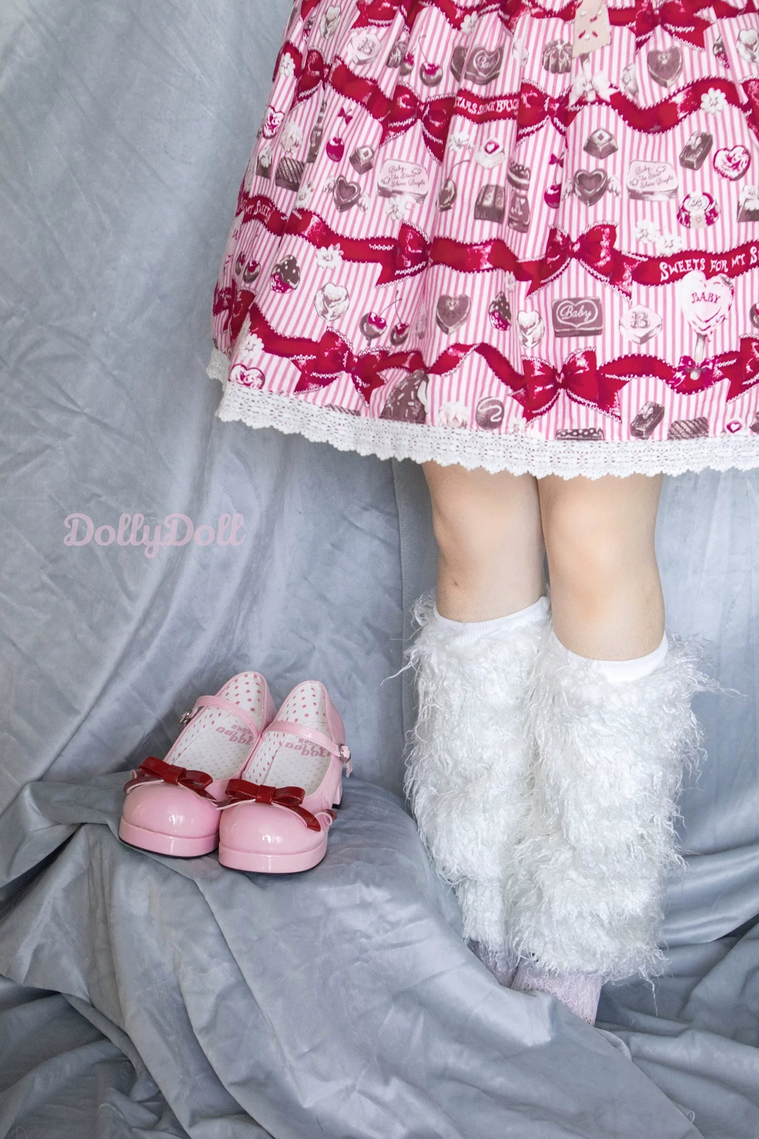 Dolly Doll - Lovers' Gift - Round Toe Middle Heel Mary Jane Lolita Shoes