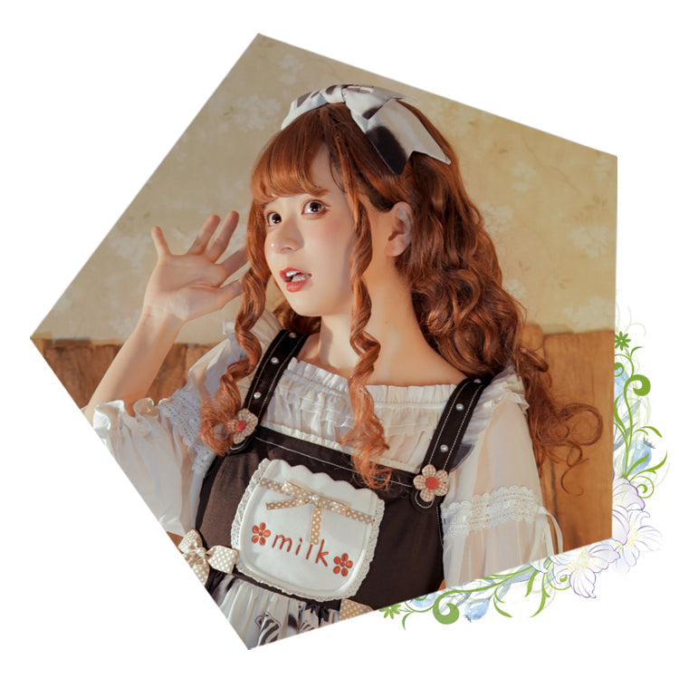 Eieyomi- Sweet Milk Candy - Kawaii Lolita JSK