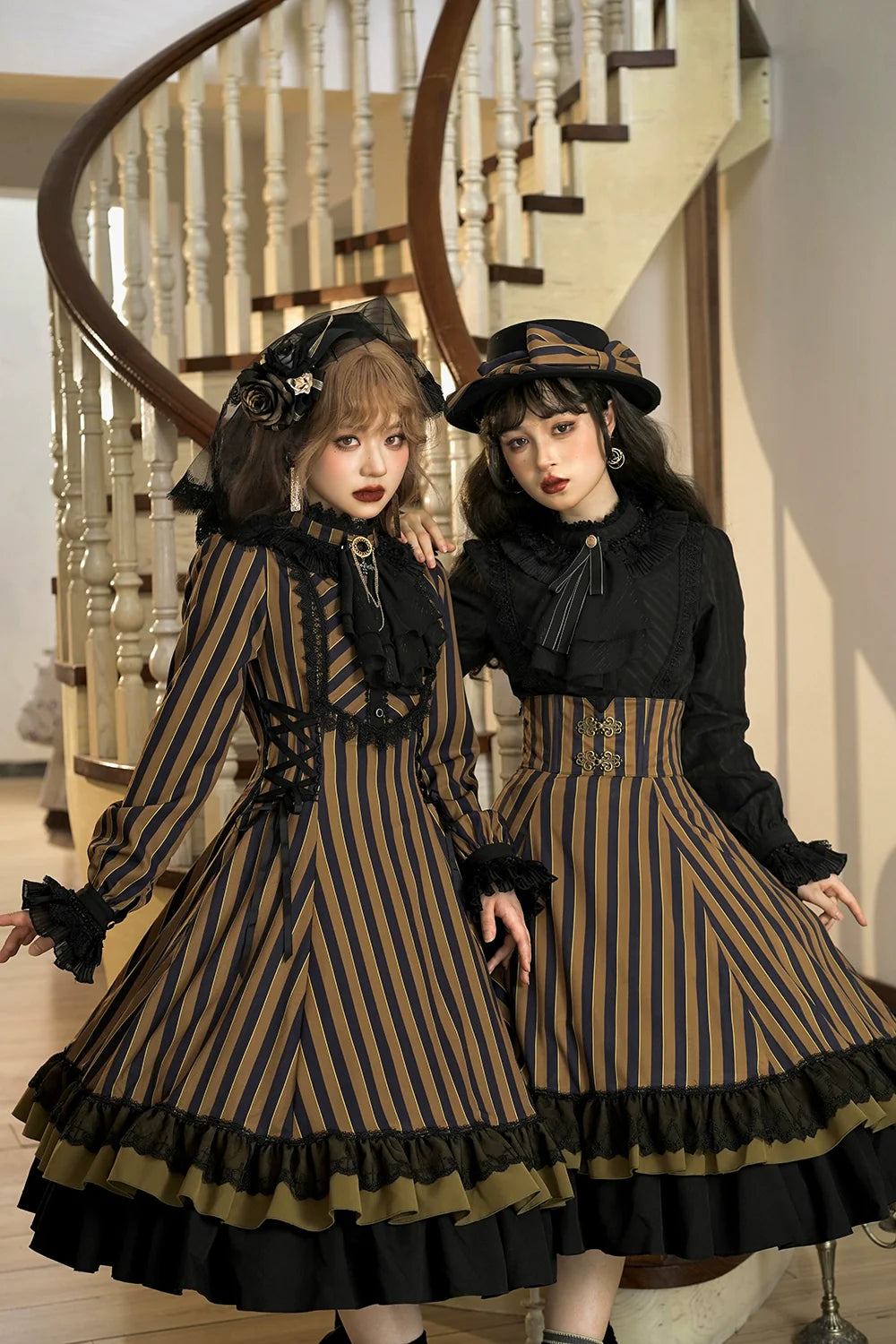 Miss Point - Custom-Made Lolita Elegant Stand Collar Lolita Shirt