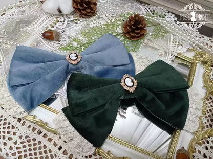 Miss point - Rose Silhouette - Lace Bow KC Lolita Accessories