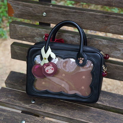 Morning Glory - Kawaii Lolita Bag Cherry Biscuit Shoulder Crossbody Handbag