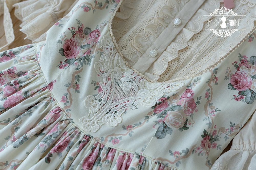 Miss Point - Happy Summer - Elegant Lolita Floral JSK Dress