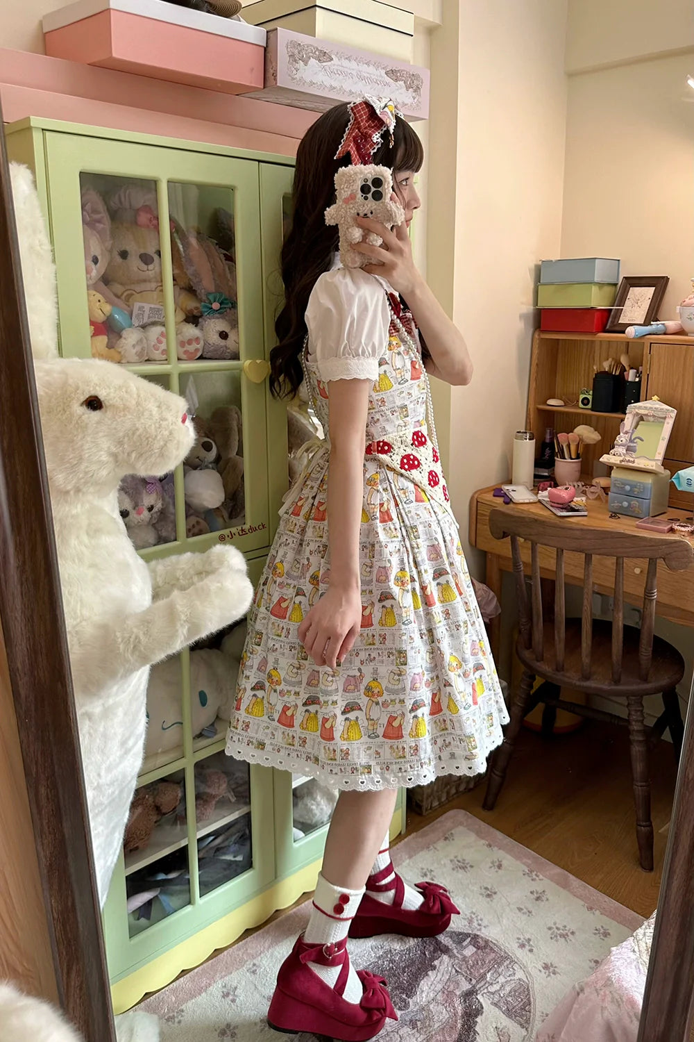 Miss Cube - Dress Up Dolls - Summer Kawaii Lolita JSK Dress Customized Size