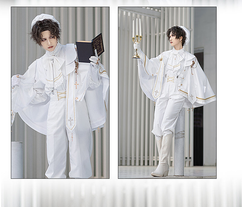 Forest Fluorescent Carps - Choir - Ouji Lolita Suits Multicolor