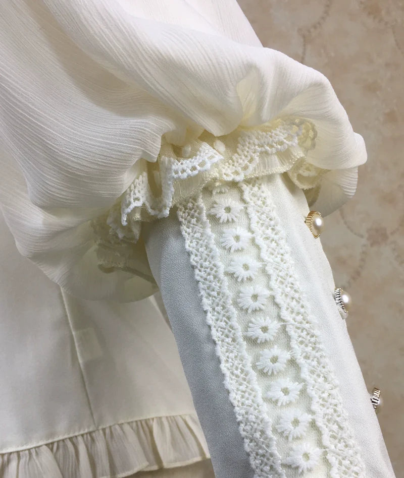 Princess Tailor Lolita - Mutton Sleeves Classic Lolita Thick Blouse
