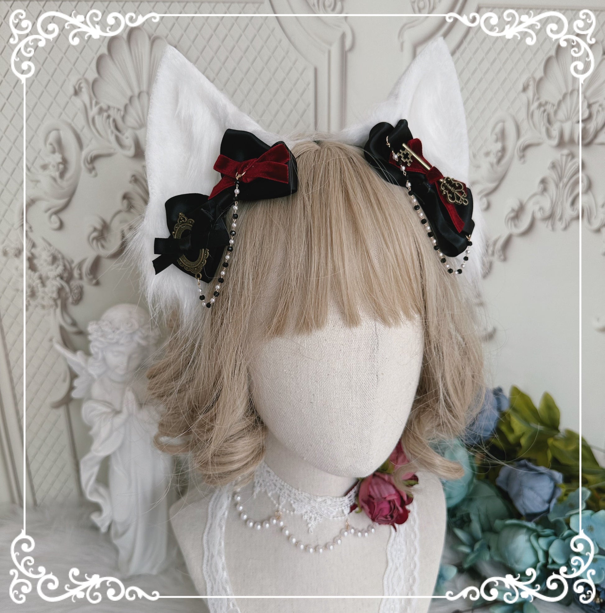 Chestnut Lolita - Gothic Lolita accessory Handmade Hairband