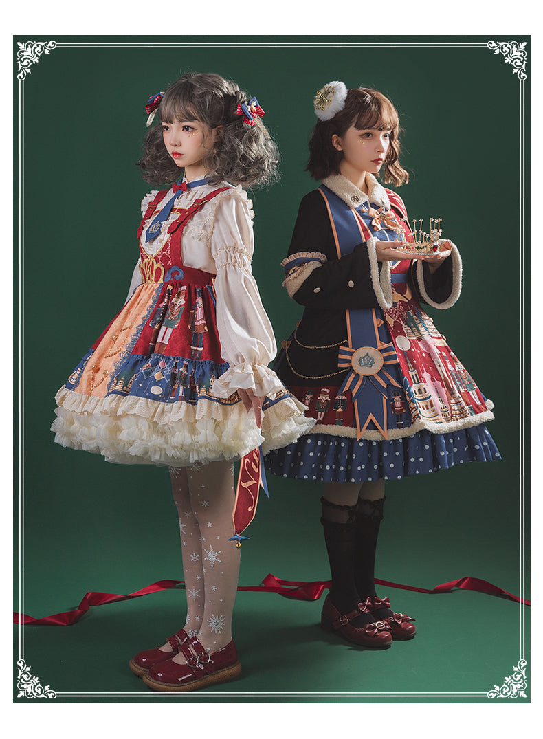 YingLuoFu - Santa Clara - Kawaii School Lolita JSK