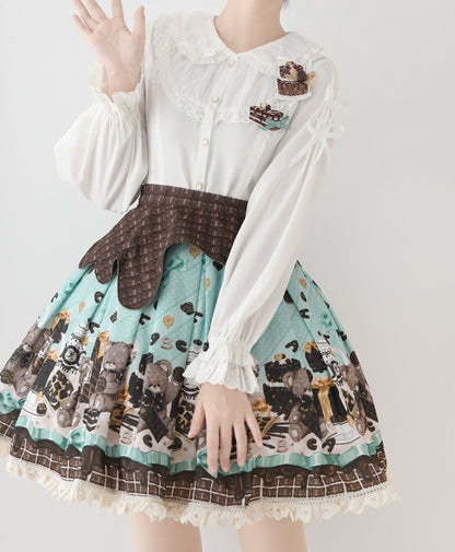 DMFS Lolita - Sweet Lolita Blouse Peter Pan Collar Shirt