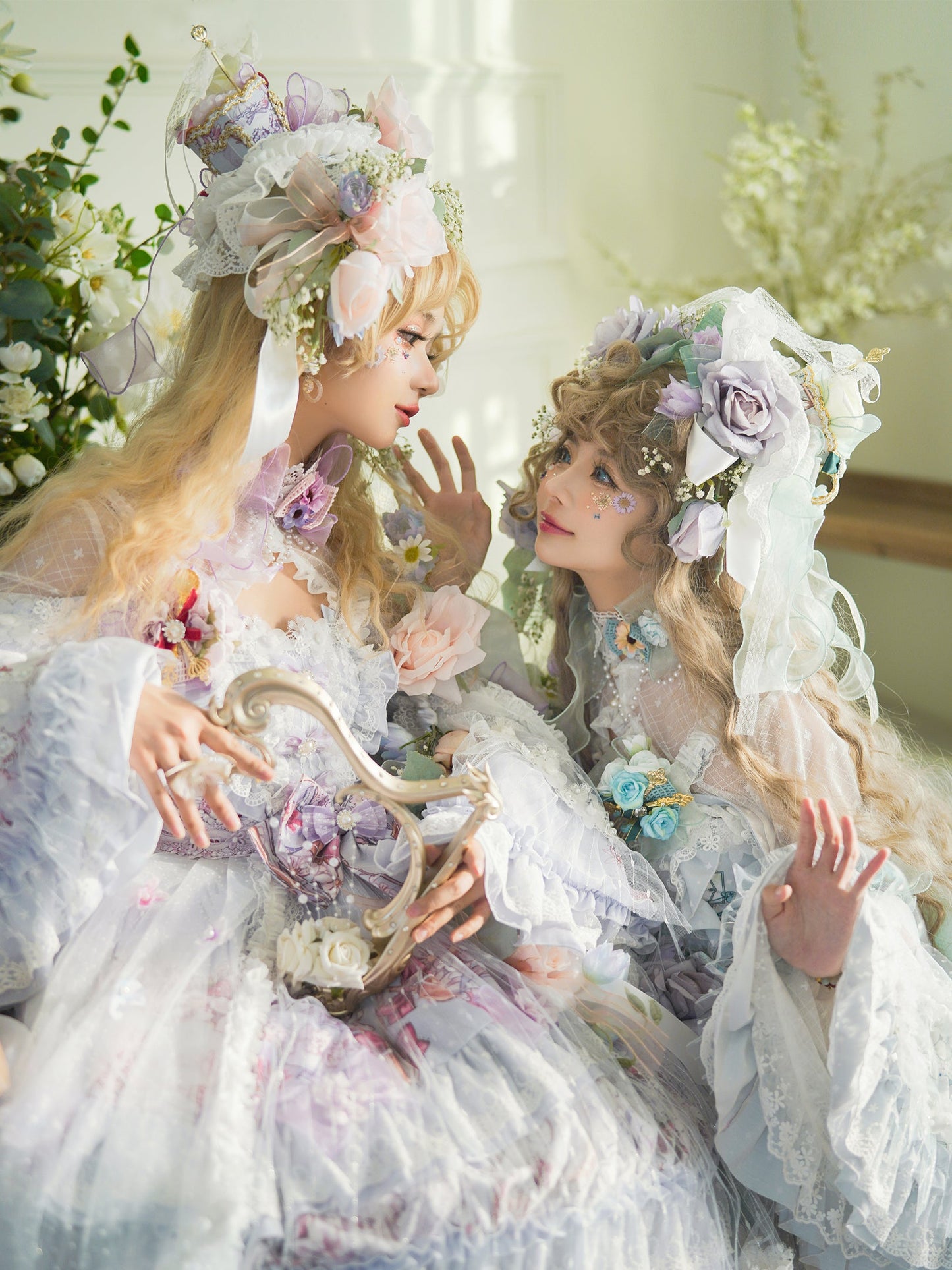 Youpairui - Sylph - Classic Lolita Tea Party Green Jumper Dress