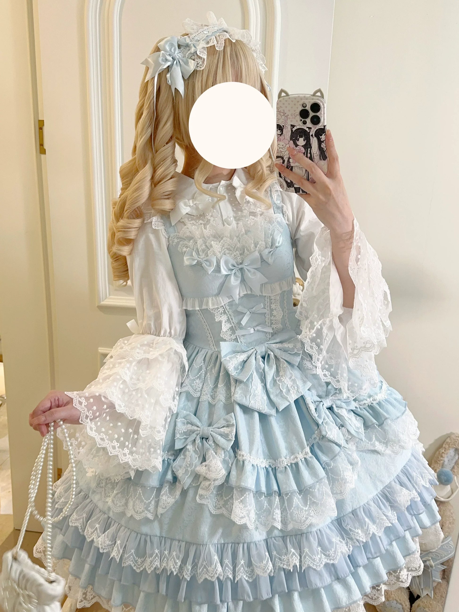 Sugar Girl - Flower Ode - Doll-like Sweet Lolita Jumper Dress