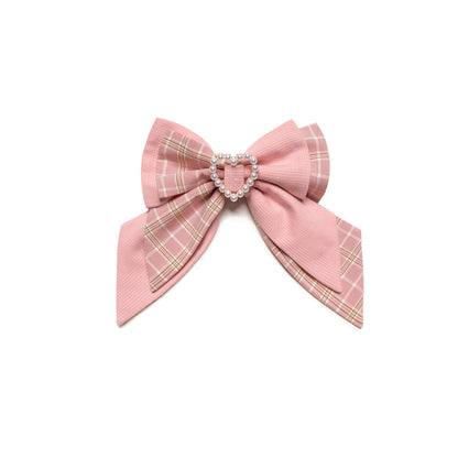 Youpairui - Helford - Sweet Coordinated Lolita Suit Pink Plaid Lolita SK Set