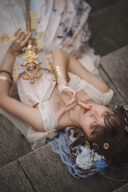 Miss Point - Dusk Best - Egyptian Lolita Dress Set Gorgeous JSK