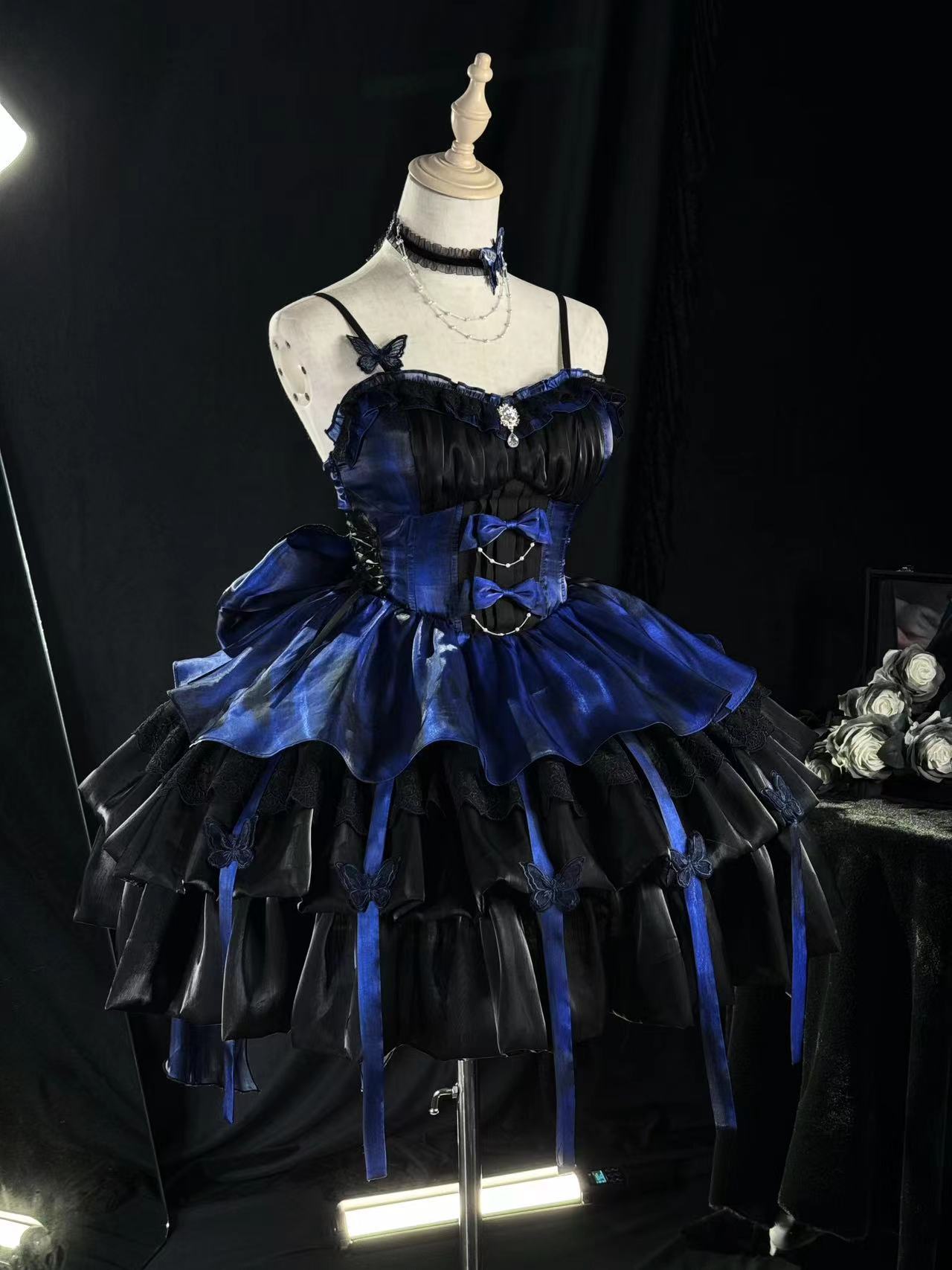 Platycodon House - Love Goddess - Elegant Lolita Dress Halter Puff Princess JSK Dress