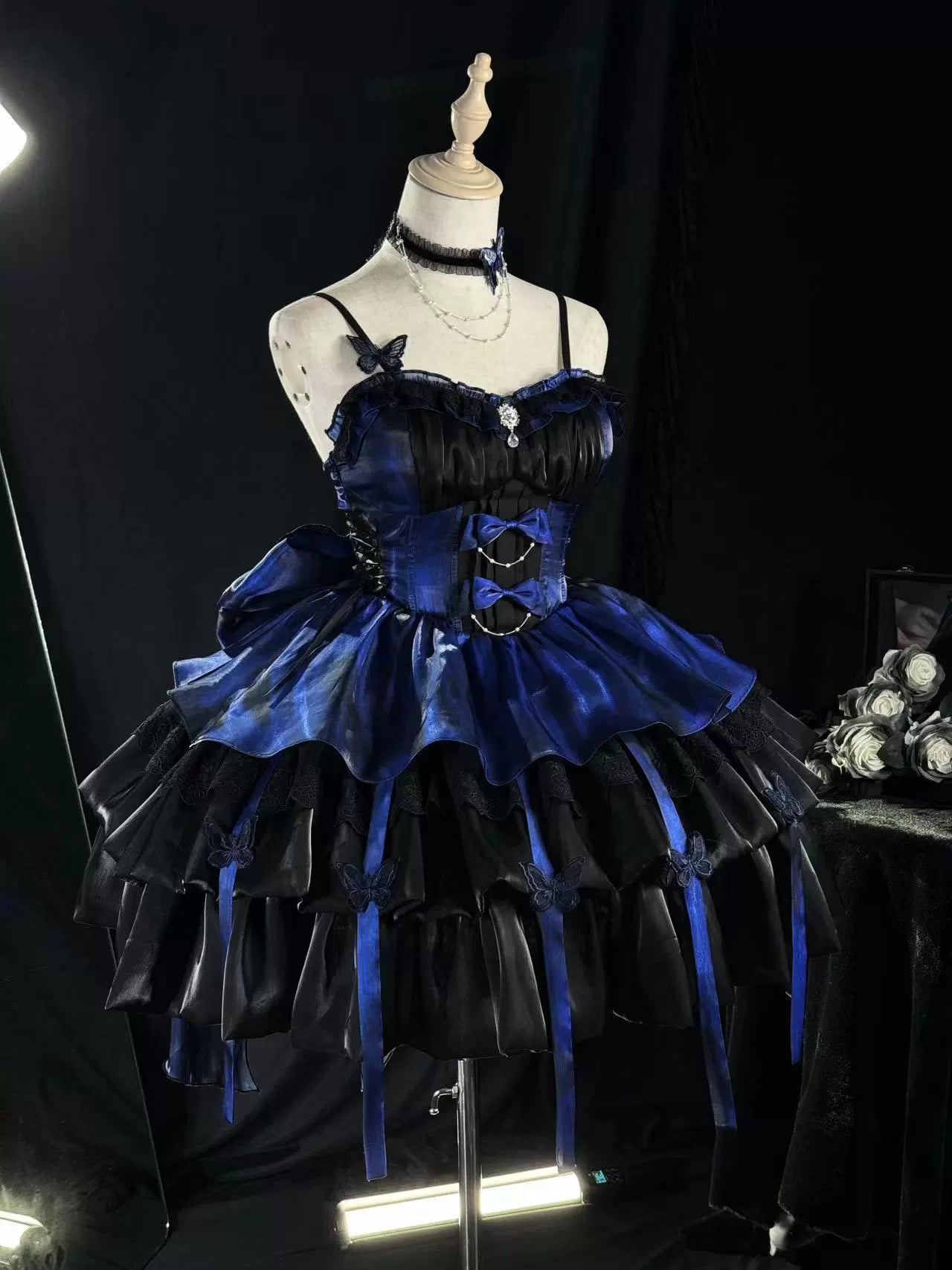 Platycodon House - Love Goddess - Elegant Lolita Dress Halter Puff Princess JSK Dress