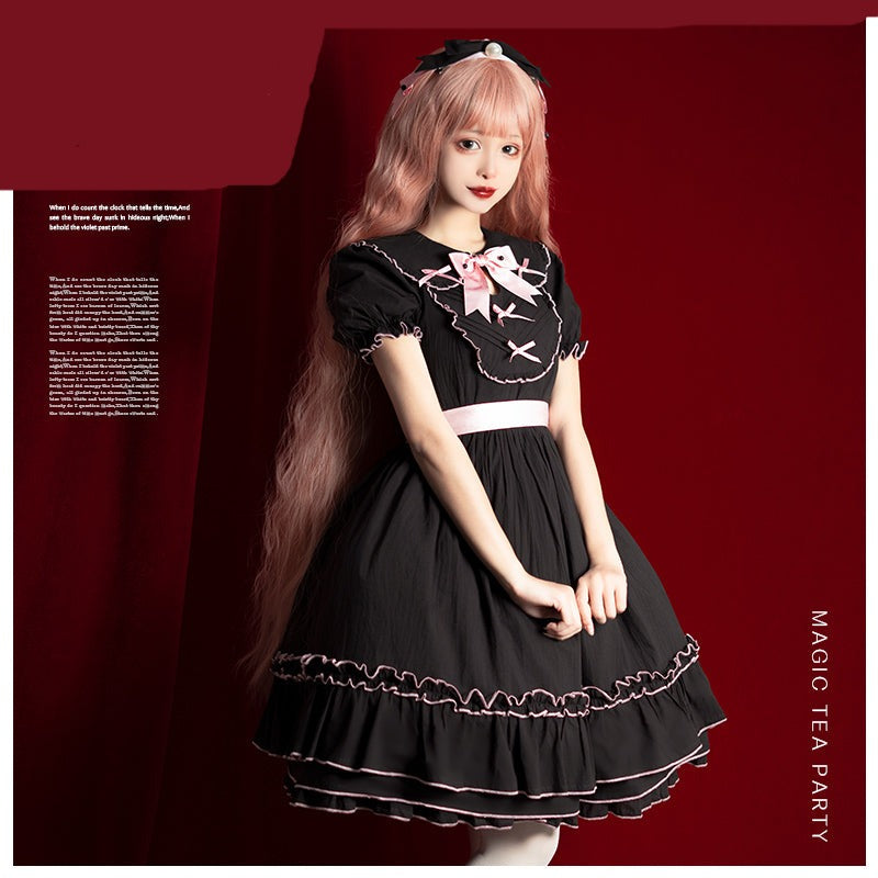 Magic Tea Party - Lena's Garland - Solid Color Lolita OP