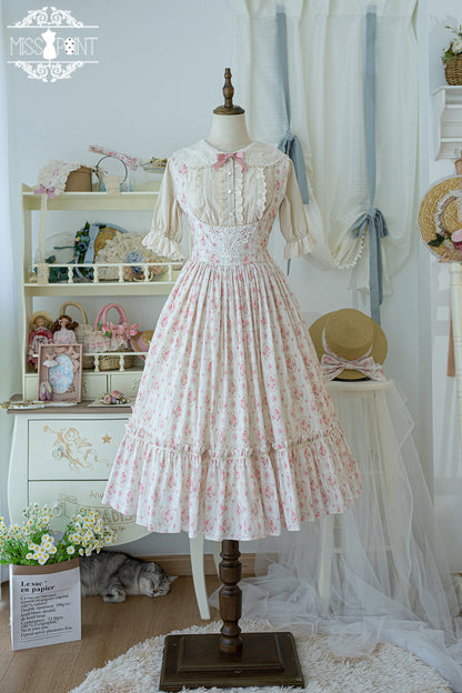 Miss Point - Happy Summer - Elegant Lolita Floral JSK Dress
