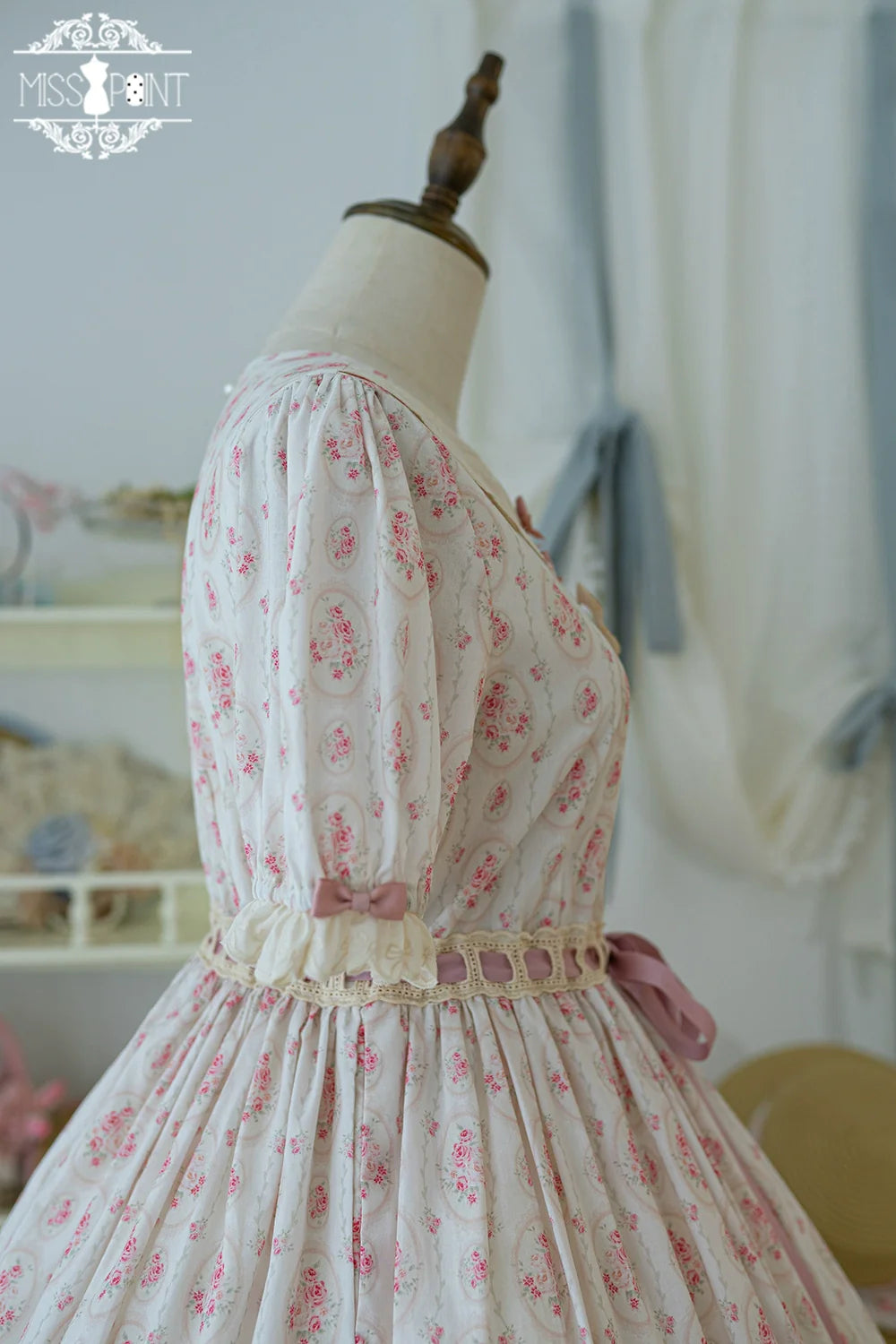 Miss Point - Customized Elegant Lolita OP Dress Cute Daily Girl Short Lolita Dress