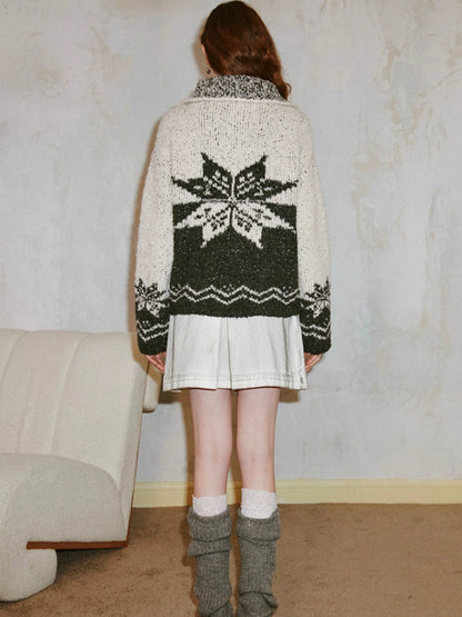 Retro loose wool sweater【s0000006424】