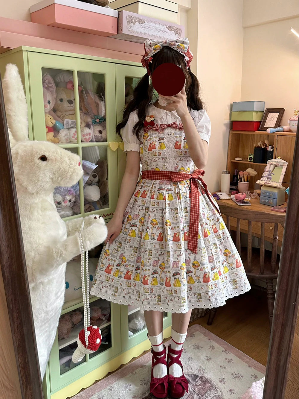 Miss Cube - Dress Up Dolls - Summer Kawaii Lolita JSK Dress Customized Size