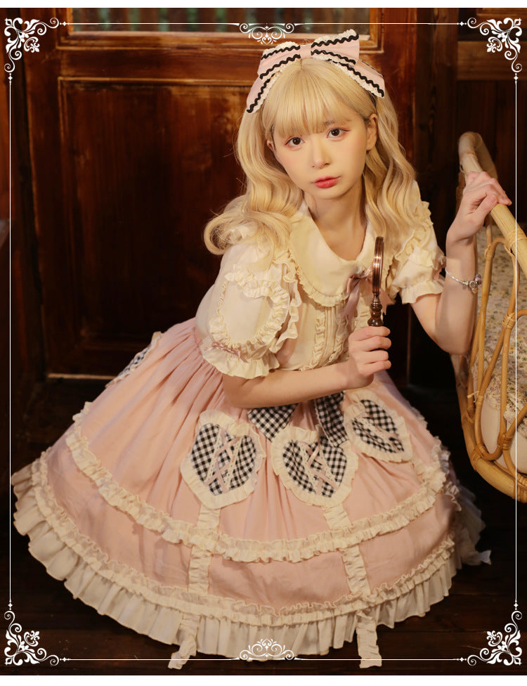 Eieyomi - Kawaii Lolita Summer SK and Blouse