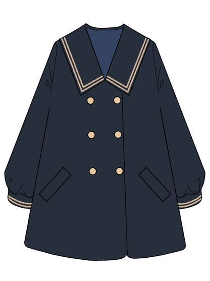 Eieyomi - Lolita Velvet Padded JK Coat