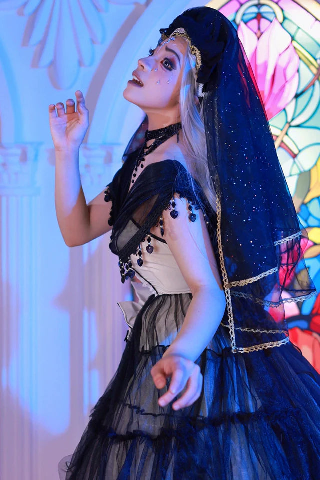 Daydream Whisper - Aphrodite - Gothic Lolita JSK Bridal Wedding Lolita Dress