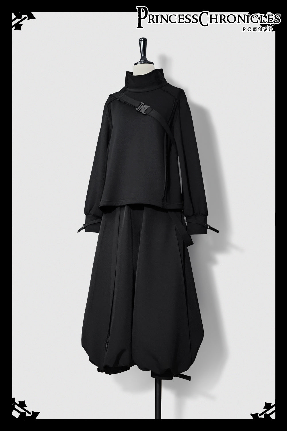 Princess Chronicles - Functional Rabbit - Handsome Gothic Lolita Pantsuit